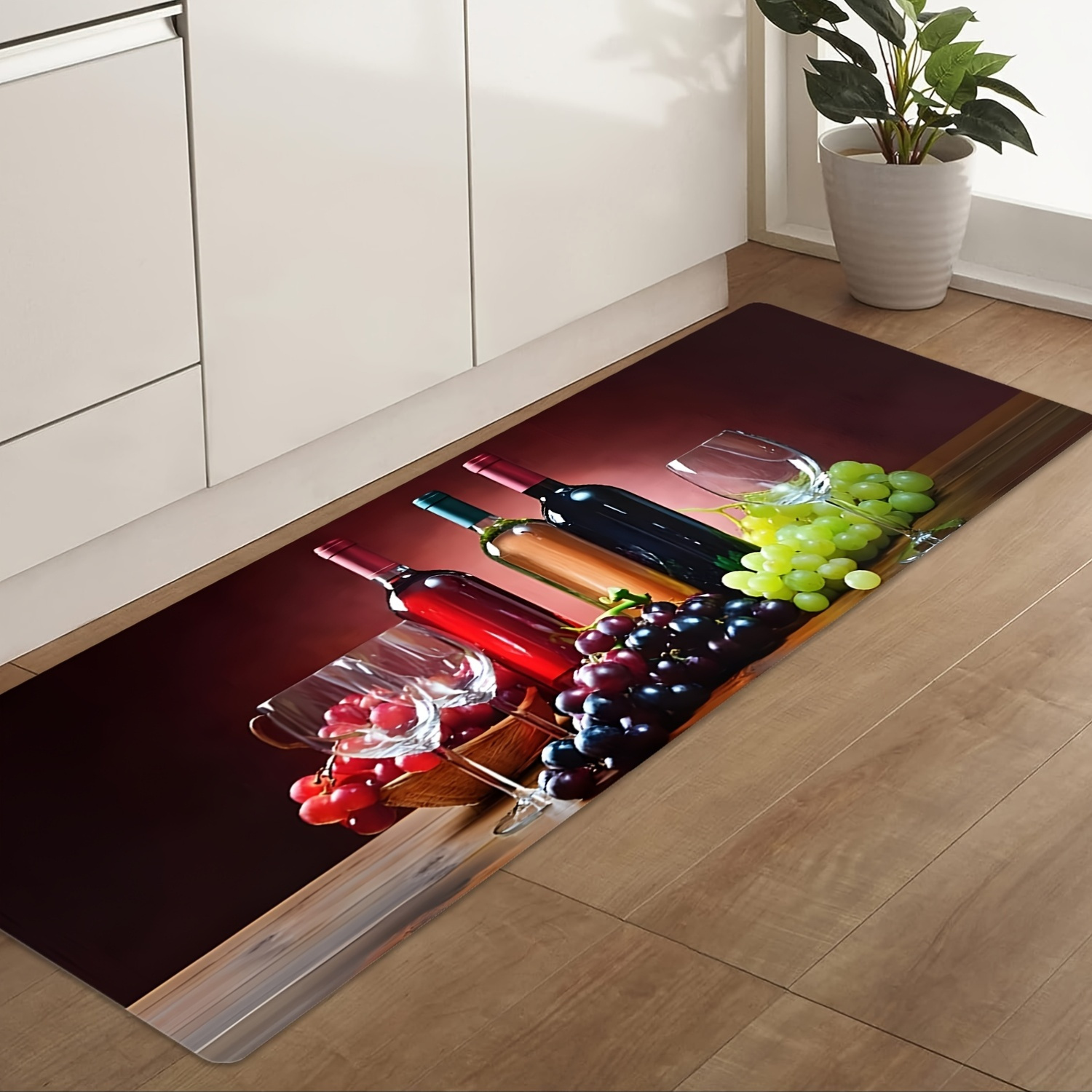 Wine Grape Print Long Runner R - Commercial Printing Supplies Usa ulasan dan harga