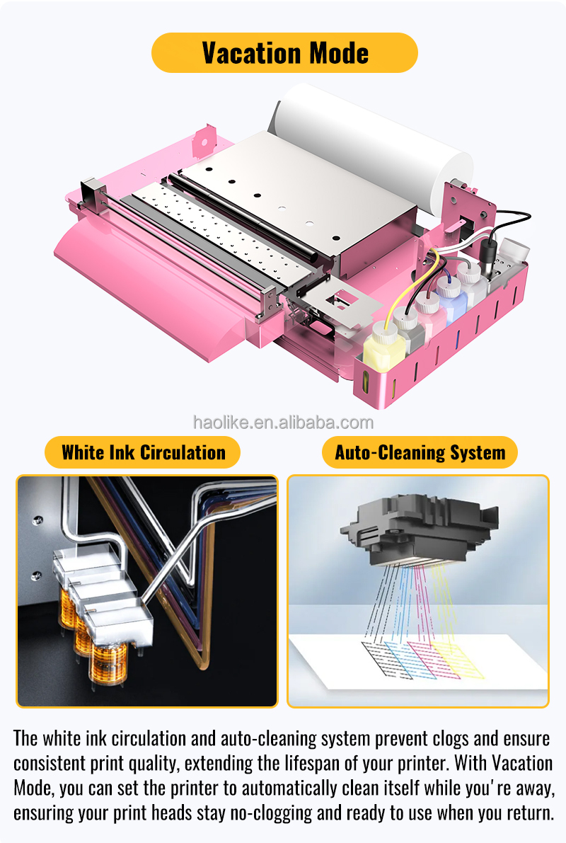 A3 DTF Pink Beginner Kit XP600 - Dtf Film Roll A3 ulasan dan harga
