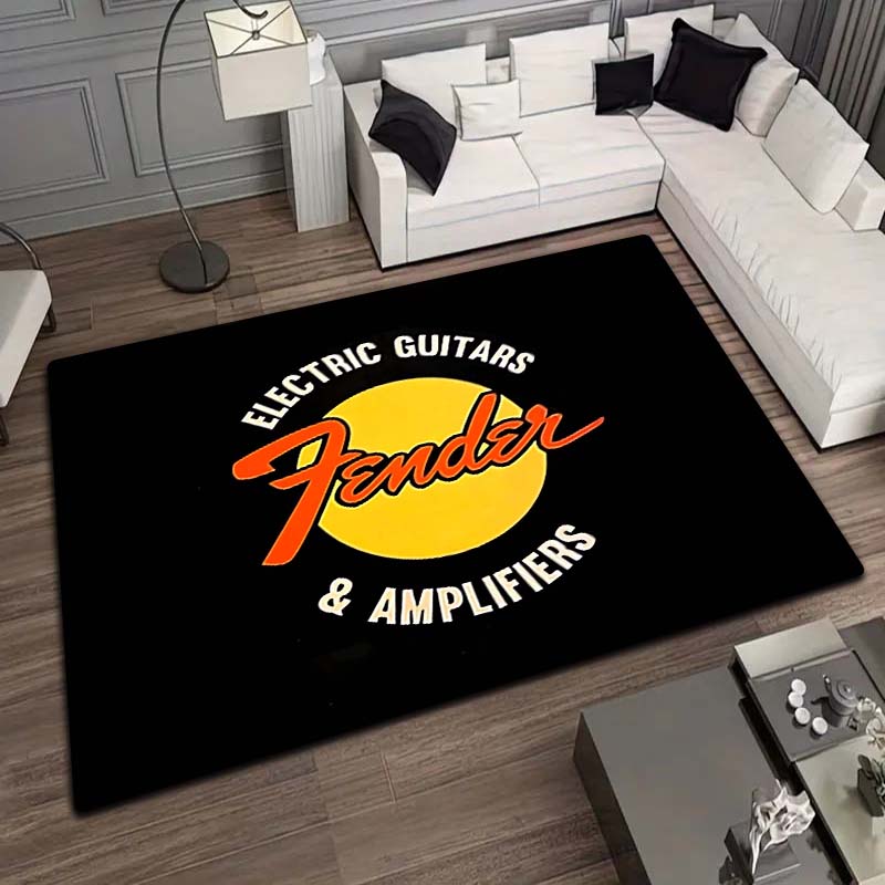 Vintage Rock Music Print Rug E - Commercial Printing And Design ulasan dan harga