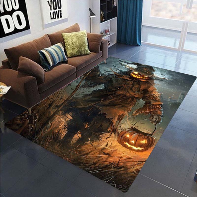 Halloween Carpet Mat Rug Horro - Commercial Printing Supplies Usa ulasan dan harga