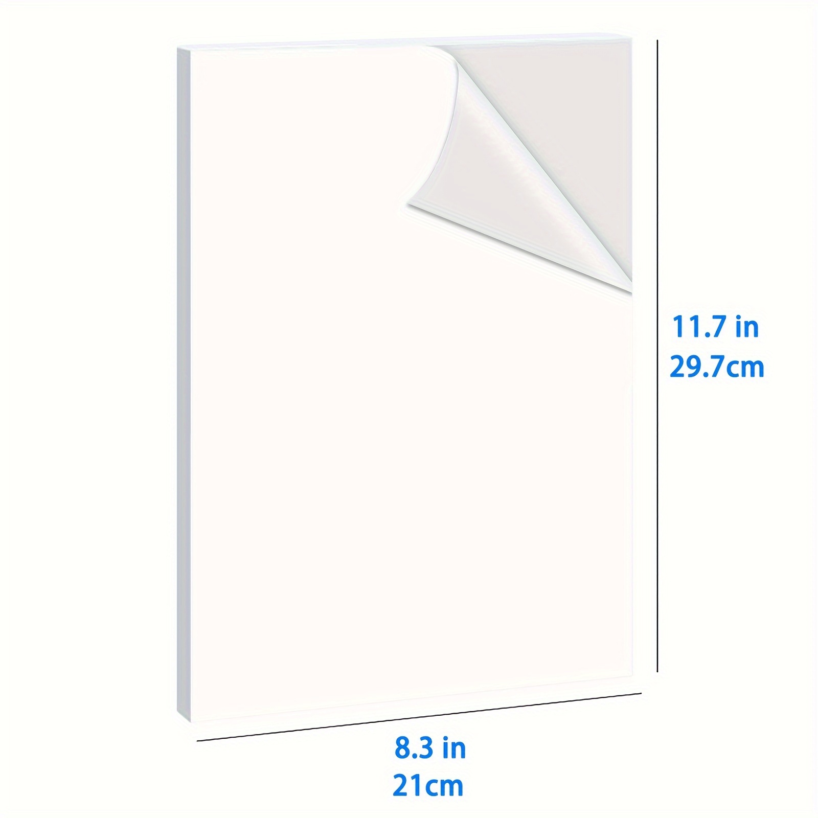 50 Sheets A4 PET Printable Vin - Commercial Vinyl Printing ulasan dan harga