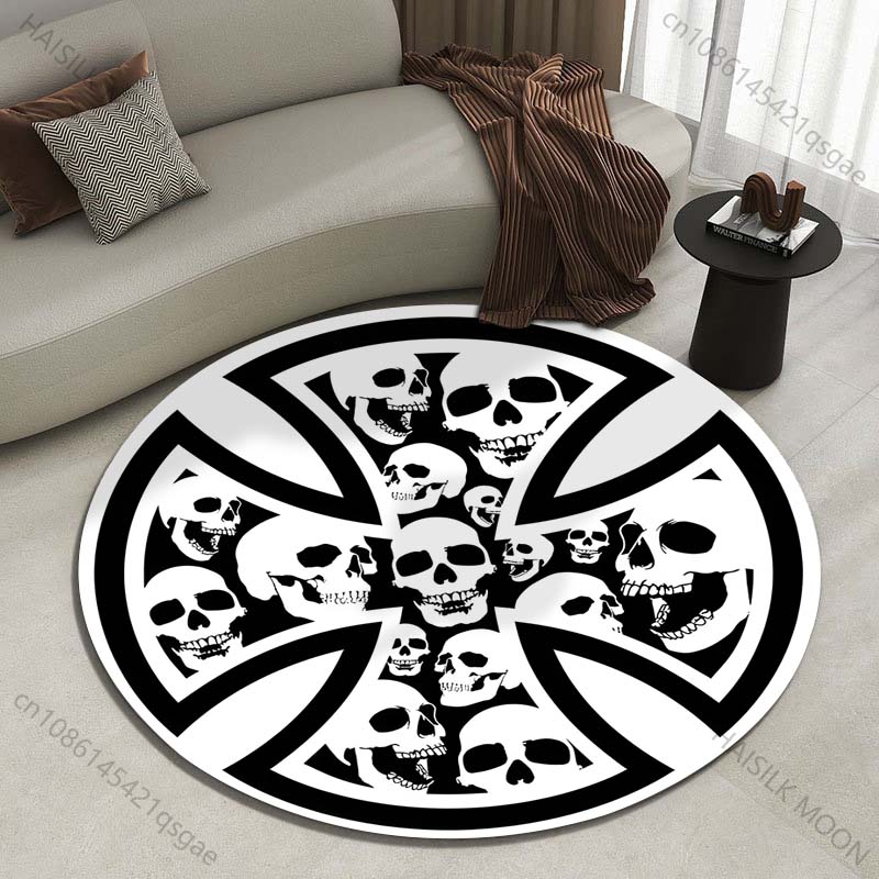 Creative skulls and cross patt - Commercial Printing And Design ulasan dan harga