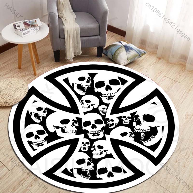 Creative skulls and cross patt - Commercial Printing And Design ulasan dan harga