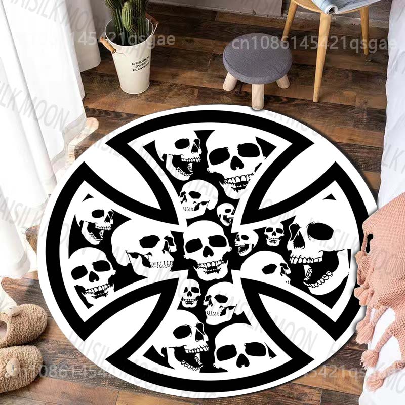 Creative skulls and cross patt - Commercial Printing And Design ulasan dan harga