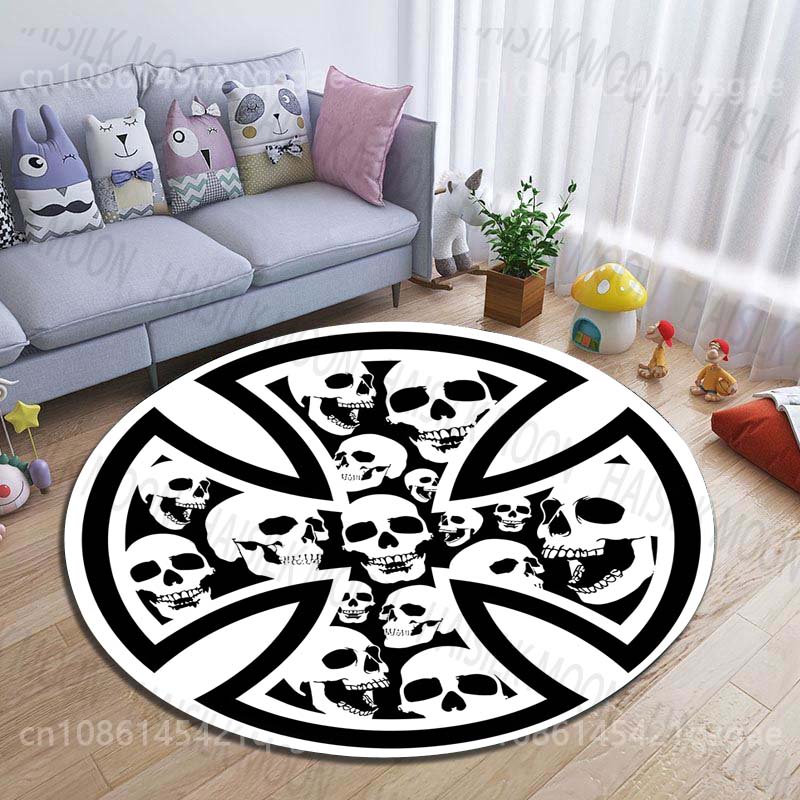 Creative skulls and cross patt - Commercial Printing And Design ulasan dan harga