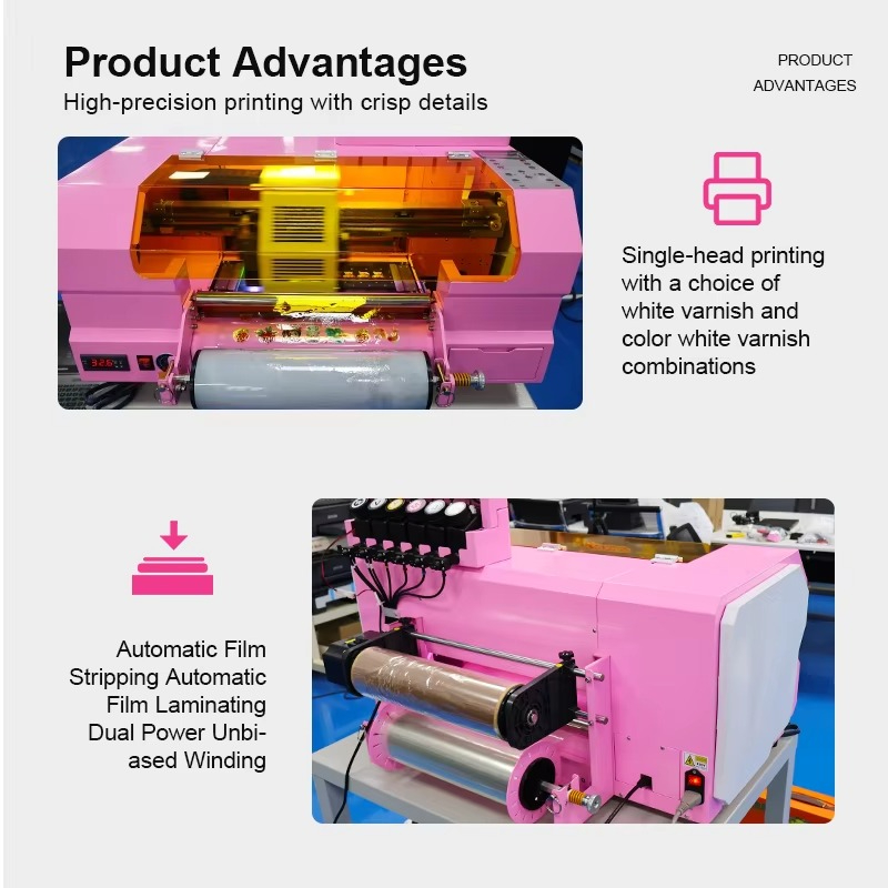 New Roll to Roll UV DTF Printe - Dtf Film Roll A3 ulasan dan harga