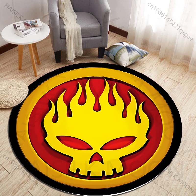 Fiery Skull Emblem Design Prin - Commercial Printing And Design ulasan dan harga