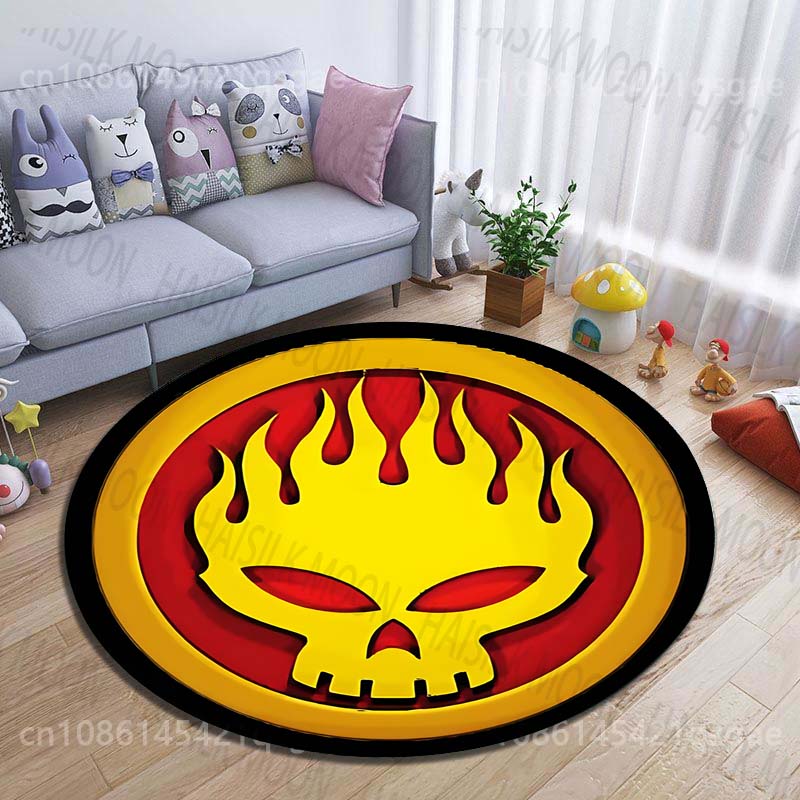 Fiery Skull Emblem Design Prin - Commercial Printing And Design ulasan dan harga