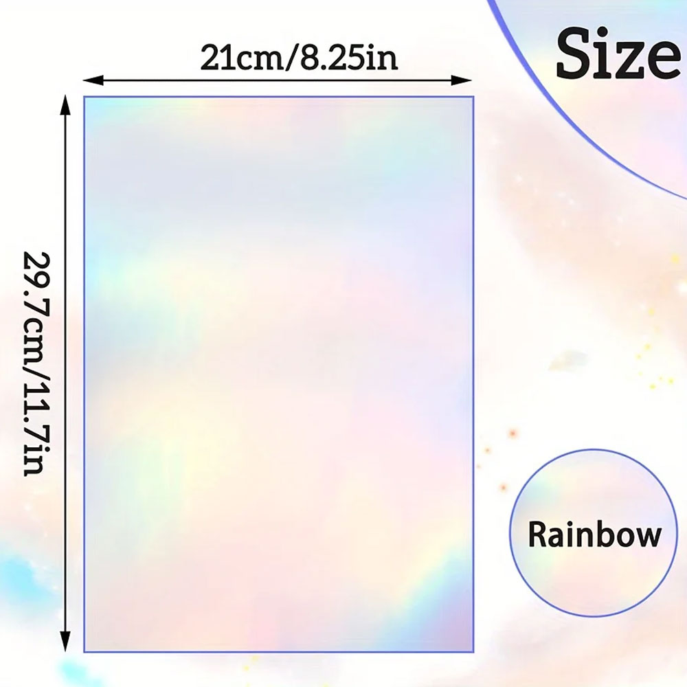 20 Sheets A4 Printable Hologra - Commercial Vinyl Printing ulasan dan harga