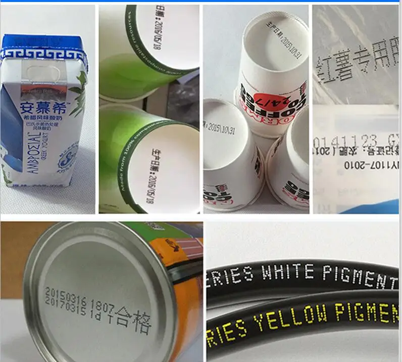1-4 Lines Date Inkjet Printing - Commercial Glass Printing ulasan dan harga