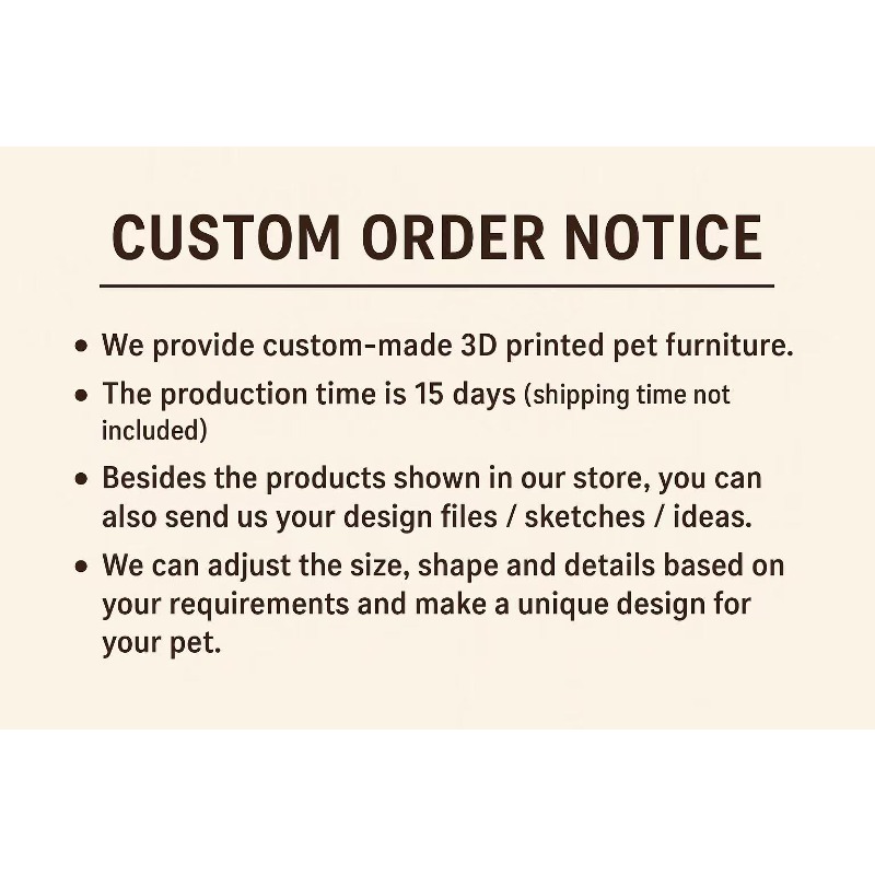 Modern 3D Printed Pet Furnitur - Commercial Printing Supplies Usa ulasan dan harga