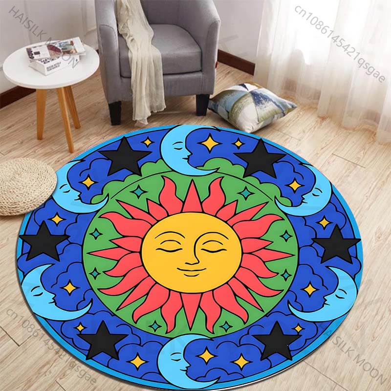 Colorful sun, moon, and star d - Commercial Printing And Design ulasan dan harga