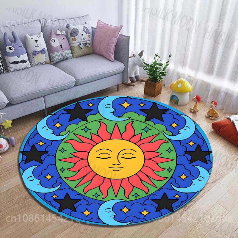 Colorful sun, moon, and star d - Commercial Printing And Design ulasan dan harga