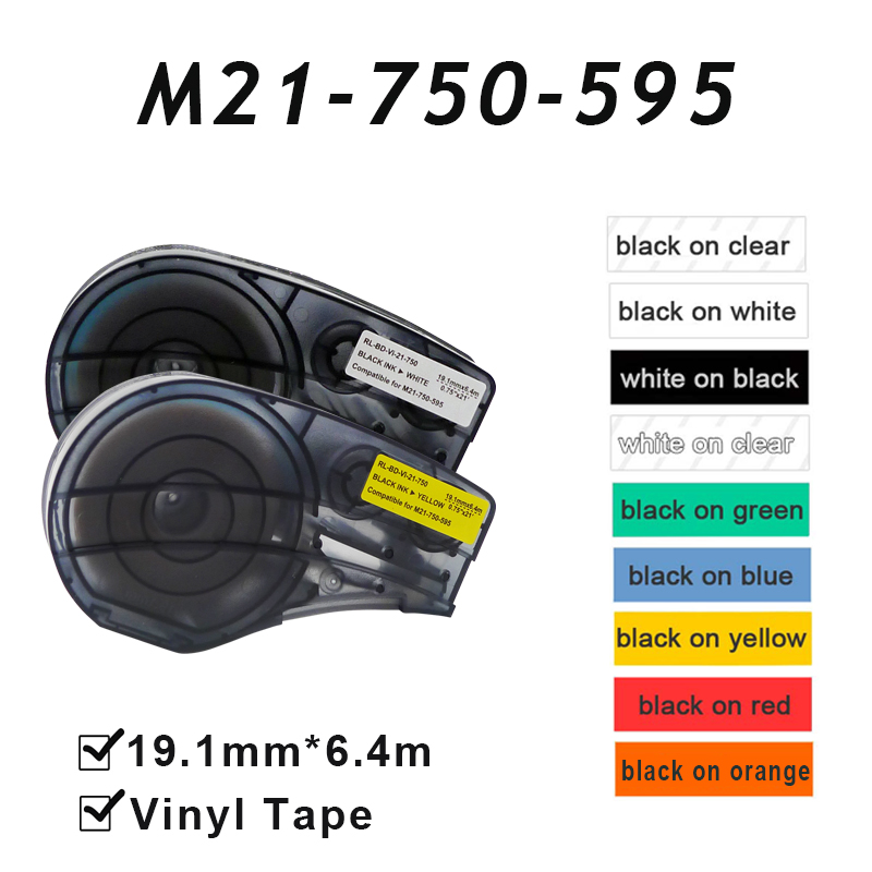 Multicolor M21-750-595 19.1mmx - Commercial Vinyl Printing ulasan dan harga