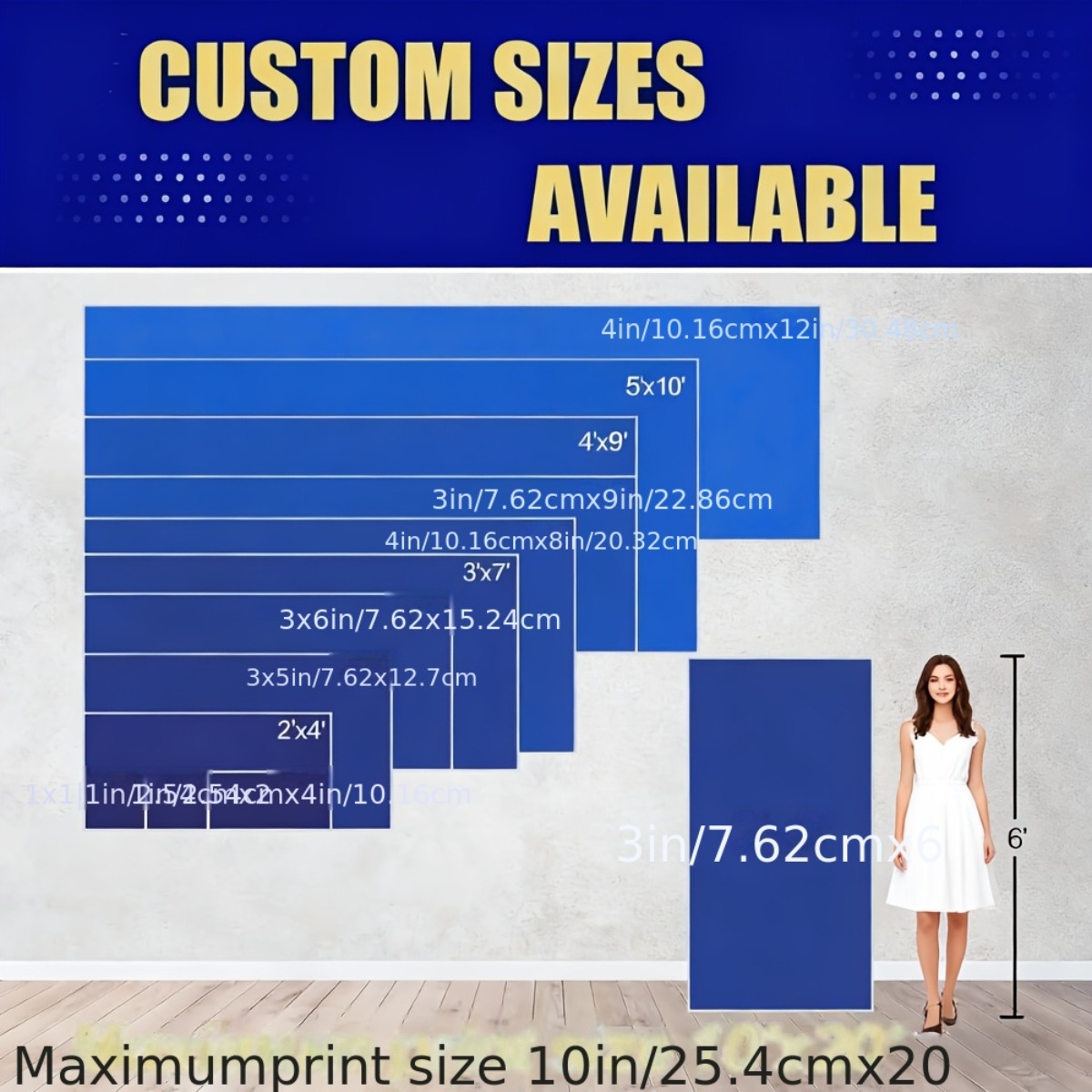 Custom Vinyl Banner Personaliz - Commercial Vinyl Printing ulasan dan harga