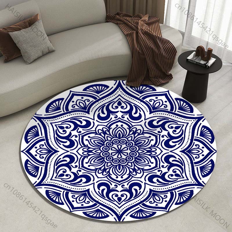 Intricate blue mandala design  - Commercial Printing And Design ulasan dan harga