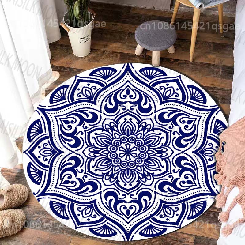 Intricate blue mandala design  - Commercial Printing And Design ulasan dan harga