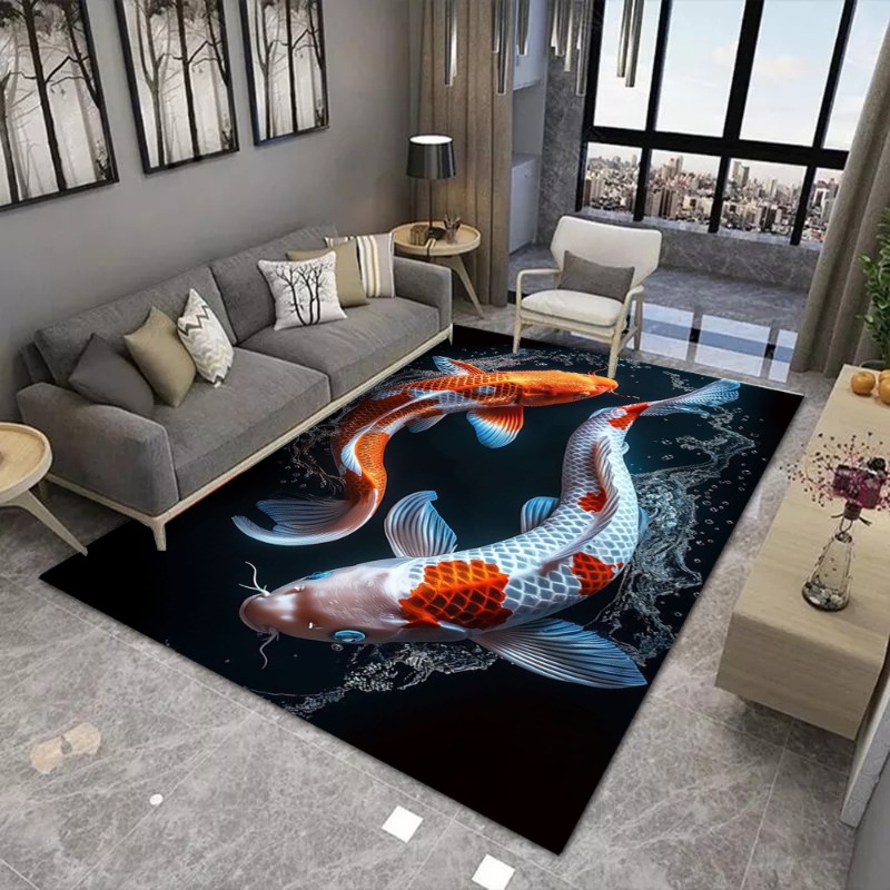 Animal Print Carpet Mat Anti-S - Commercial Printing And Design ulasan dan harga