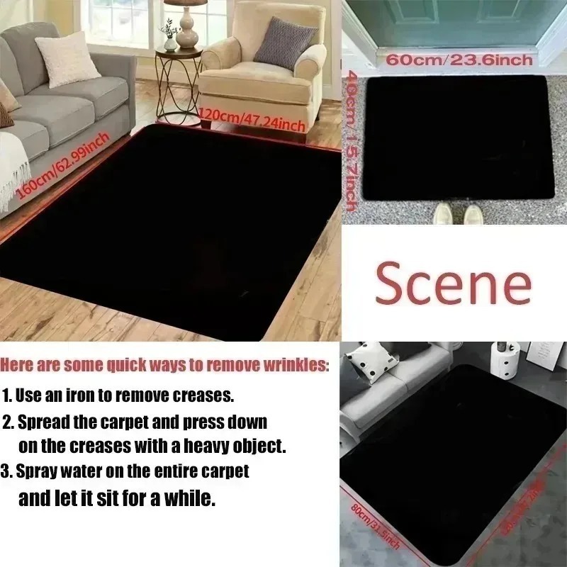 Animal Print Carpet Mat Anti-S - Commercial Printing And Design ulasan dan harga
