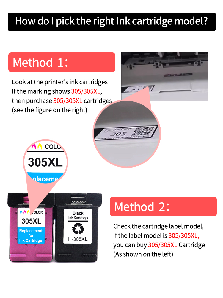 305XL Replacement For HP 305 F - Solvent Printer Ink ulasan dan harga