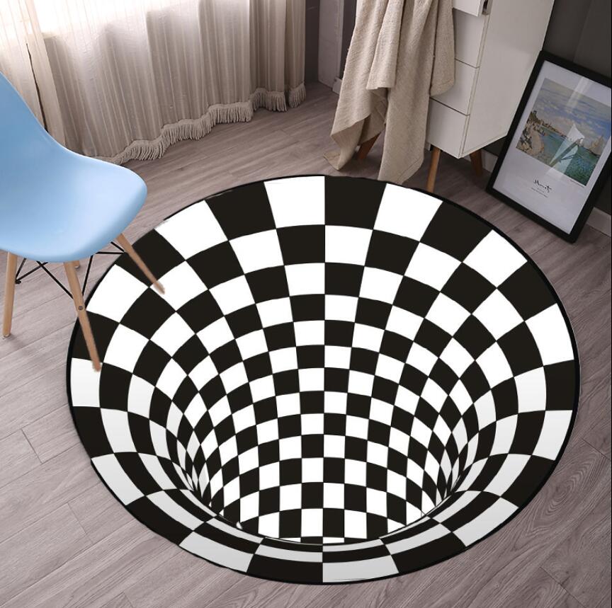 Geometric Bedroom Rugs Black W - Commercial Fabric Printing Machine ulasan dan harga