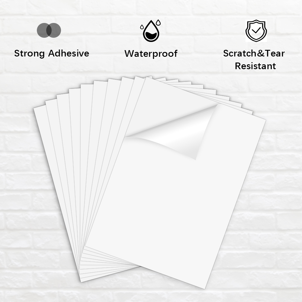 20/50Sheets Matte Printable Vi - Commercial Vinyl Printing ulasan dan harga